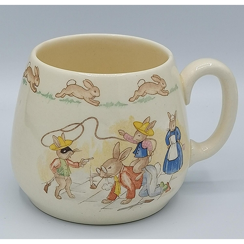 165 - ROYAL DOULTON CHINA BUNNYKINS MUG c1940s