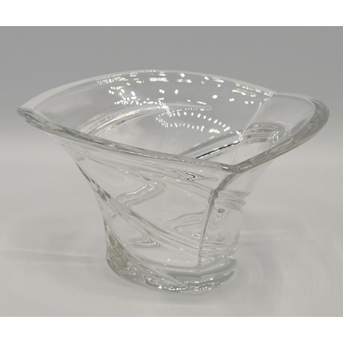 167 - WATERFORD CRYSTAL FLARED 15.5cm x 8.5cm  BOWL