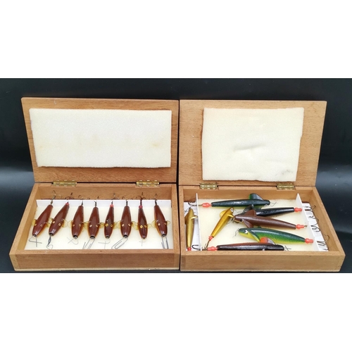 515A - SALMON LURES (Two Boxes Of) (Old)