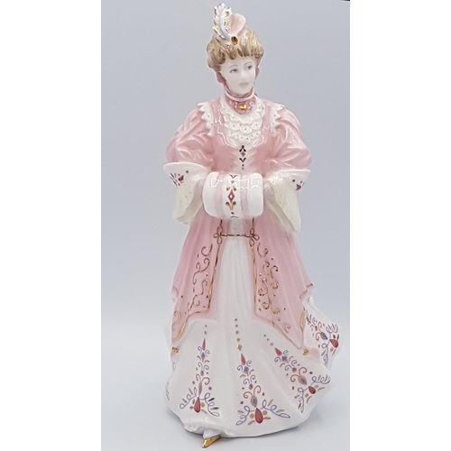 677 - COALPORT 21.6cm FIGURINE 