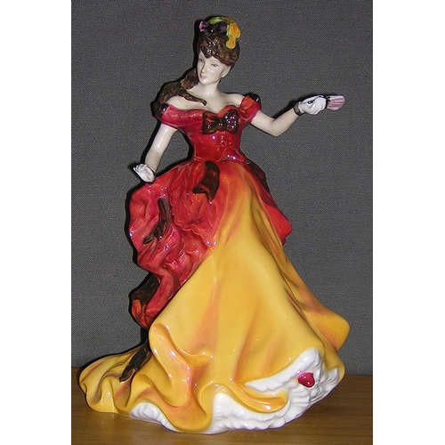 719 - ROYAL DOULTON Large 20.3cm FIGURINE 