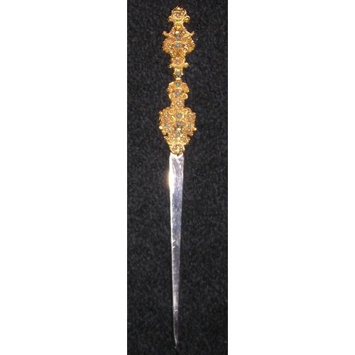 741 - JEWELLED LETTER OPENER