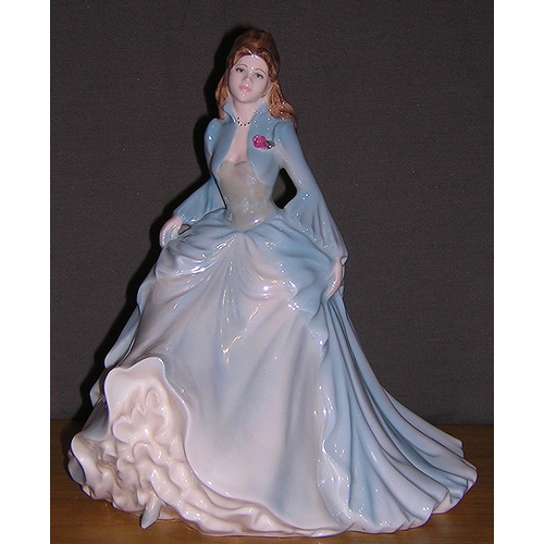 835 - COALPORT Large 23cm FIGURINE 