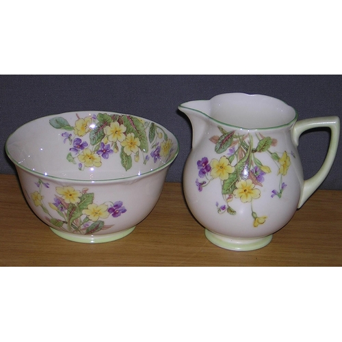 851 - ROYAL DOULTON CHINA CREAM And SUGAR 