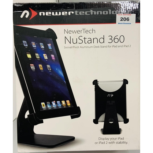 206 - NU-STAND360 PIVOT DESK STAND FOR IPOD