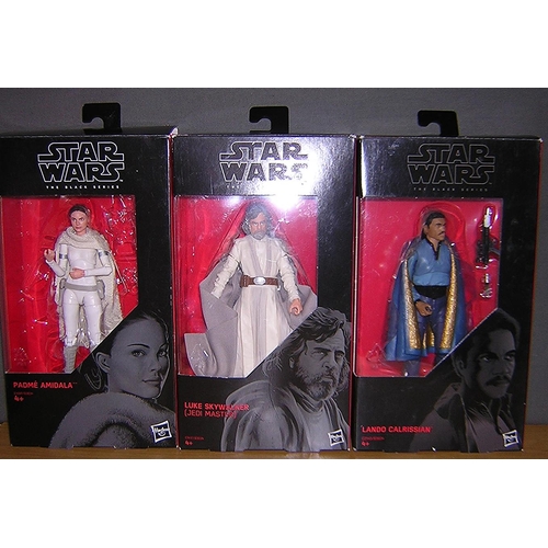 1112 - STAR WARS FIGURINES (3) (All Original Boxes)