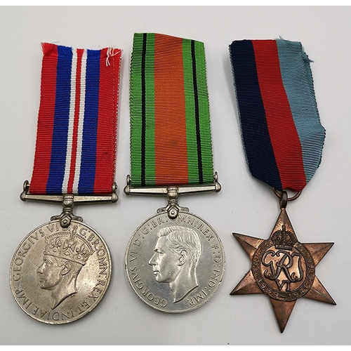 1281 - WWII TRIO OF MEDALS