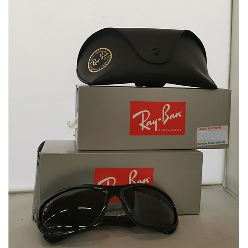 RAYBAN SUNGLASSES (2 Pairs) With CASES (Both Boxed)