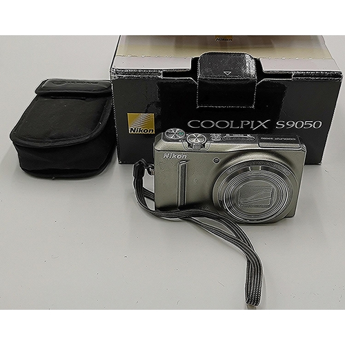 651 - NIKON COOLPIX S9050 DIGITAL CAMERA (No Charger)