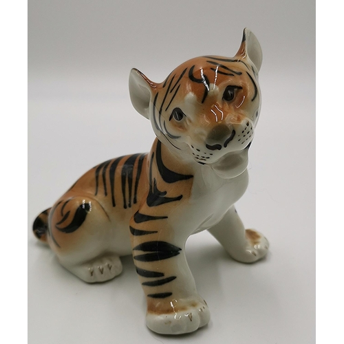 654 - U.S.S.R. 11cm MODEL OF A TIGER CUB