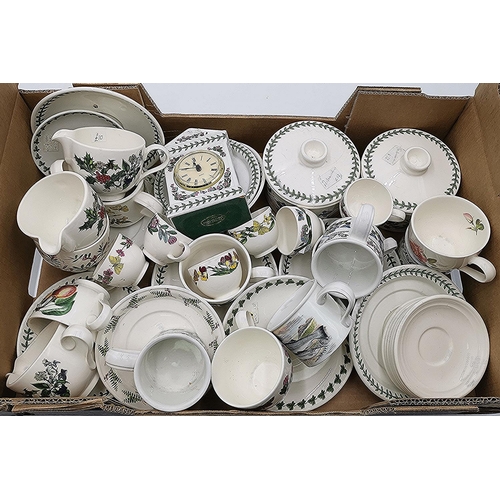 662 - BOX CONTAINING A Large Qty Of PORTMEIRION ITEMS (Please Note That This Lot WILL NOT BE PACKED OR SHI... 