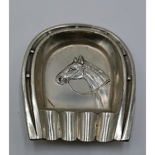 759 - SILVERLINE HORSE SHOE ASH TRAY