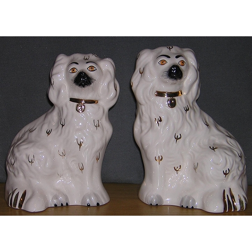 779 - ROYAL DOULTON STAFFORDSHIRE 13cm MANTLE DOGS (Pair)