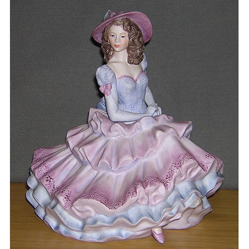 785 - COALPORT Large 18.4cm PORCELAIN CHARACTER FIGURINE 