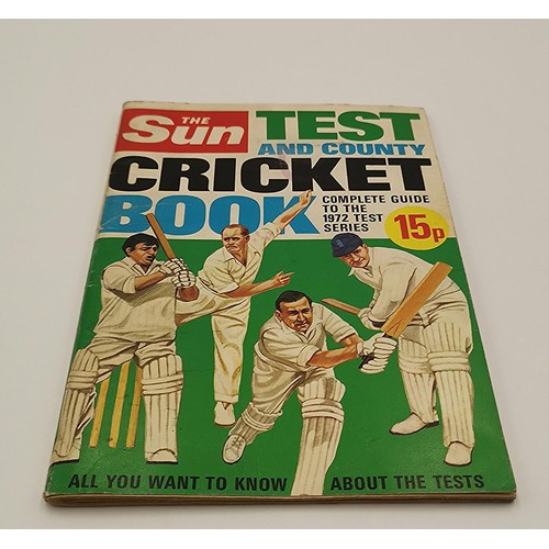 405 - TEST & COUNTY CRICKET BOOK 1972 (Complete With All Stickers)