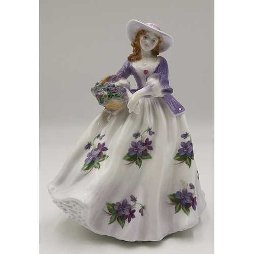 207 - ROYAL WORCESTER 17.2cm CHARACTER FIGURINE 