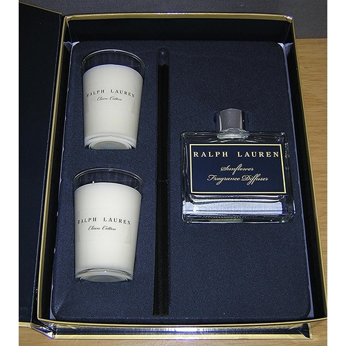 72 - RALPH LAUREN CANDLES & DIFFUSER SET  (Original Box)