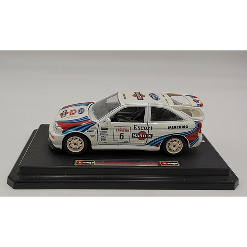 722 - BURAGO DIE CAST 1/24 Scale MODEL OF A FORD RS COSWORTH