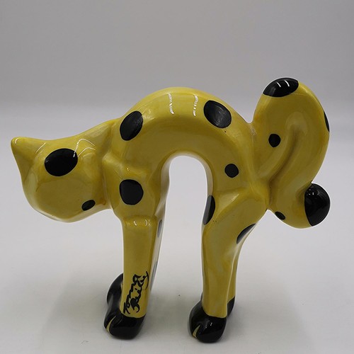 688 - LORNA BAILEY Large 15cm x 13cm MODEL OF POLKA THE CAT