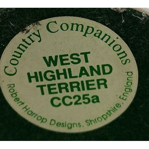 728 - ROBERT HARROP MODEL OF A WESTHIGHLAND TERRIER 