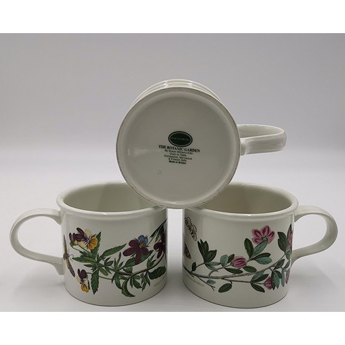 736 - PORTMEIRION CHINA MUGS (3)