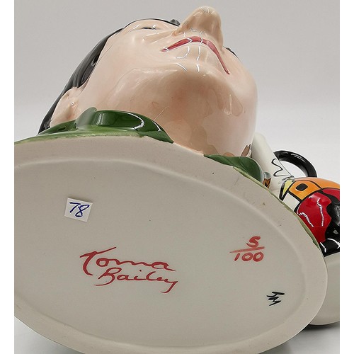 757 - LORNA BAILEY CHARACTER JUG OF HER SELF (Limited Edition 100 This One Being No 05) (Released Through ... 