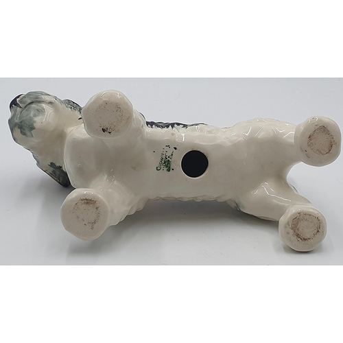 1083 - CROWN DEVON 26cm x 17cm MODEL OF A TERRIER(Please Note This LOT IS COLLECTION ONLY , WILL NOT BE PAC... 
