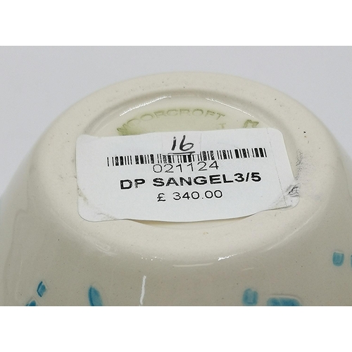 927 - MOORCROFT 13cm VASE (Shape 3/5)  