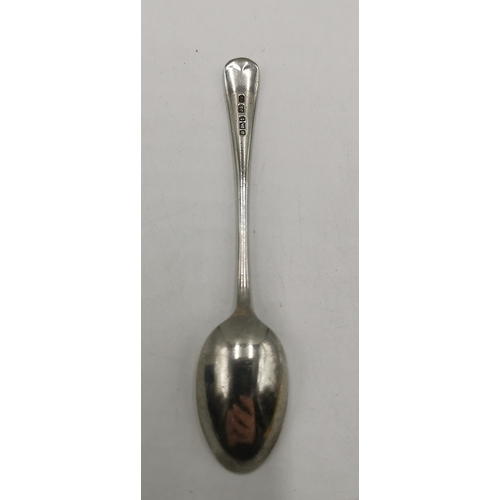 941 - PRESENTED AS A SET OF SIX EDWARDIAN SILVER TEA SPOONS (Hallmarked For Sheffield 1911 By Joseph Roger... 