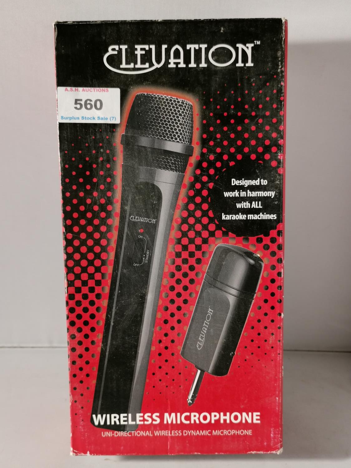 ELEVATION WIRELESS MICROPHONE Boxed