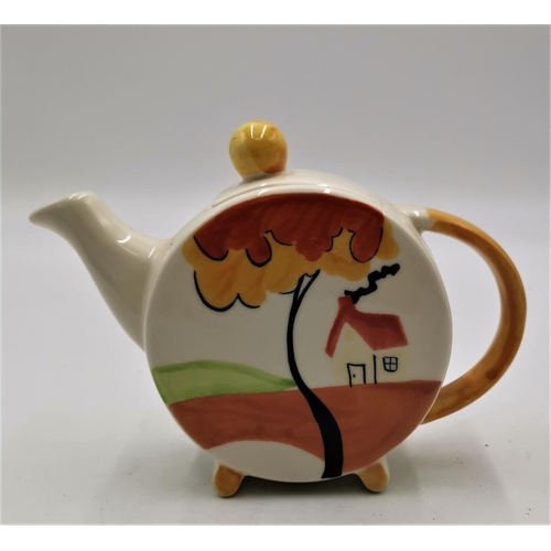 1005 - PAST TIMES ART DECO 11.5cm TEAPOT