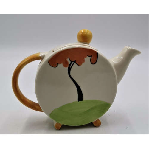 1005 - PAST TIMES ART DECO 11.5cm TEAPOT