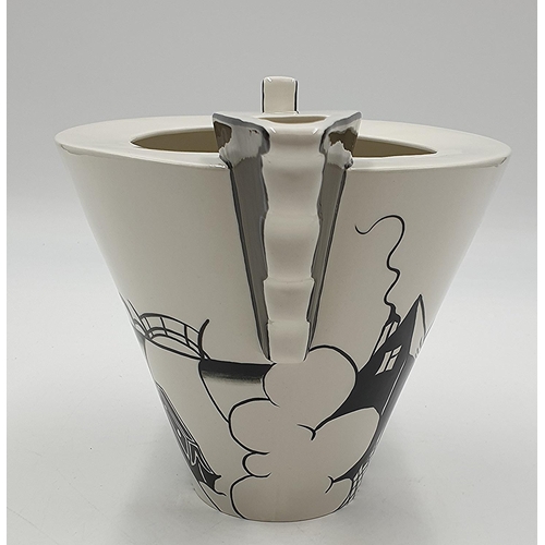 1006 - LORNA BAILEY  17.5cm x 30cm WAVEY HANDLED JUG IN THE LONGPORT WHARF DESIGN (Available On The Lorna B... 