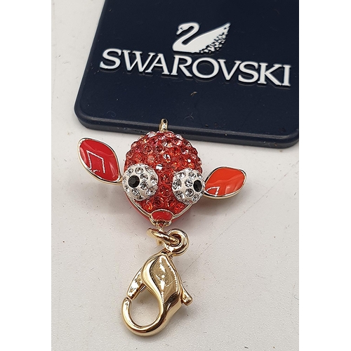 100A - SWAROVSKI CRYSTAL FISH CHARM