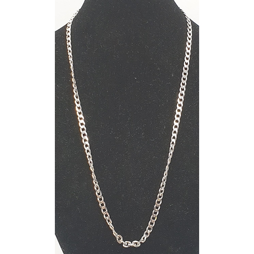 1060 - PRESENTED AS A SILVER (925) 50cm NECK CHAIN (Total Weight 16.2 Grams)