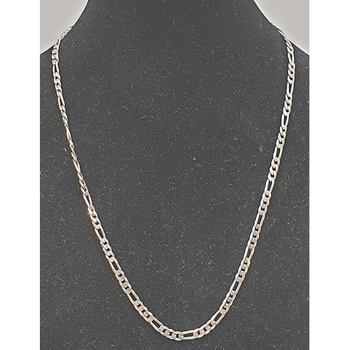 1065 - PRESENTED AS A SILVER (925) 40cm NECK CHAIN (Total Weight 6.9 Grams)