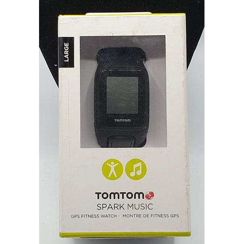 1073 - TOMTOM SPARK MUSIC FITNESS WRISTWATCH (Boxed)