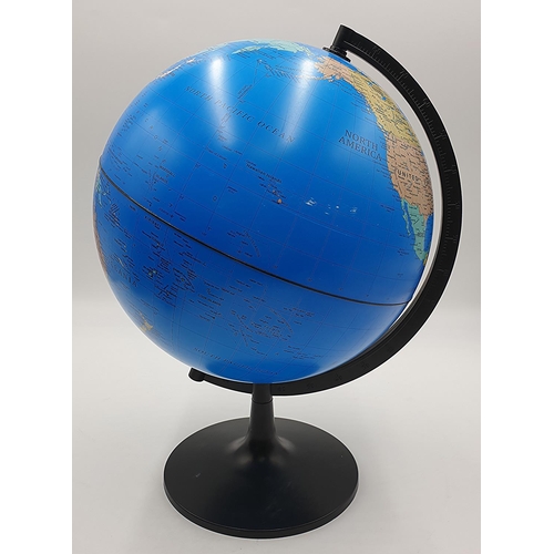 1296 - FOOTED 40cm WORLD GLOBE(Please Note This Lot WILL NOT BE PACKED OR SHIPPED....PICK UP ONLY !!!!)