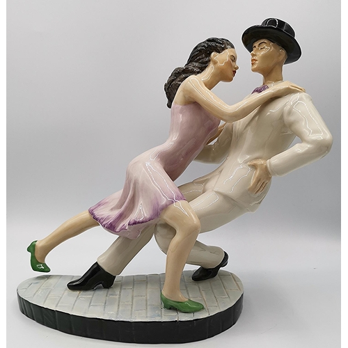 1317 - PEGGY DAVIES/KEVIN FRANCIS CERAMICS Large 24.5cm CHARACTER FIGURINE (Limited Edition 100 This One Be... 