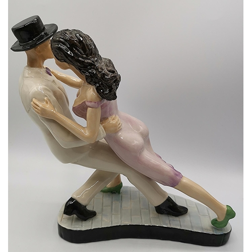 1317 - PEGGY DAVIES/KEVIN FRANCIS CERAMICS Large 24.5cm CHARACTER FIGURINE (Limited Edition 100 This One Be... 