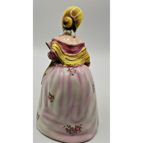 1318 - ROYAL BELVEDERE (Made In Austria) 18.5cm (Hand Painted) FIGURINE 