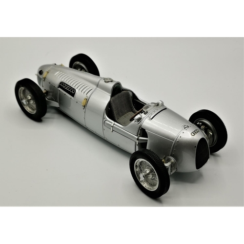 1327 - CMC AUTO UNION TYPE C 1936-1937 SILVER CAR 1:18