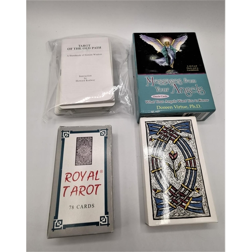 1338 - TAROT CARDS (Three Packs) & ORACLE CARDS (One Pack)