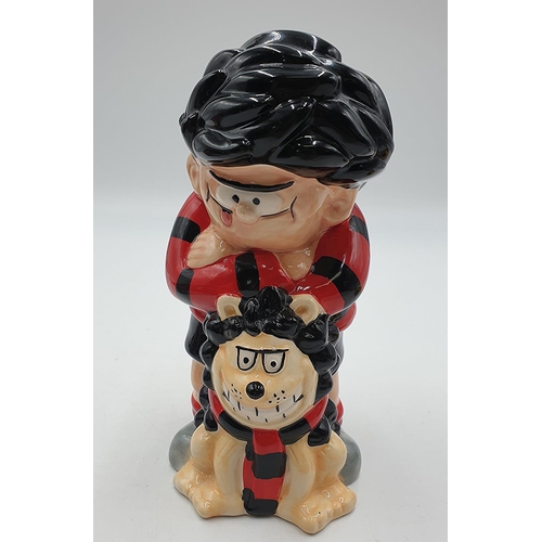 1372 - DC THOMSON & Co Large 19.5cm MONEY BOX MODELLED AS DENNIS THE MENACE And GNASHER