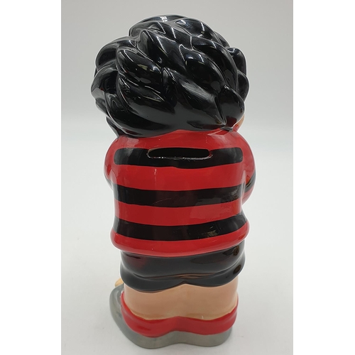 1372 - DC THOMSON & Co Large 19.5cm MONEY BOX MODELLED AS DENNIS THE MENACE And GNASHER