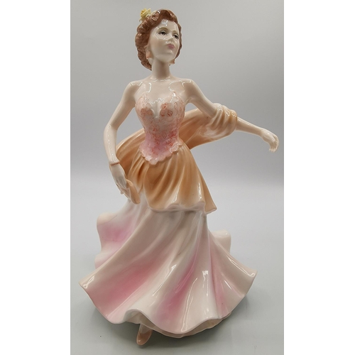 595 - COALPORT 21.1cm CHARACTER FIGURINE 