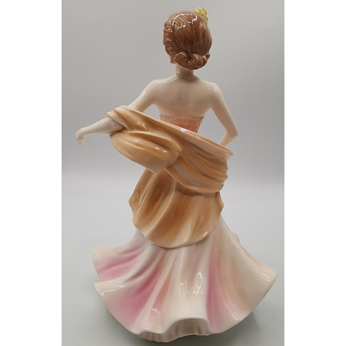 595 - COALPORT 21.1cm CHARACTER FIGURINE 