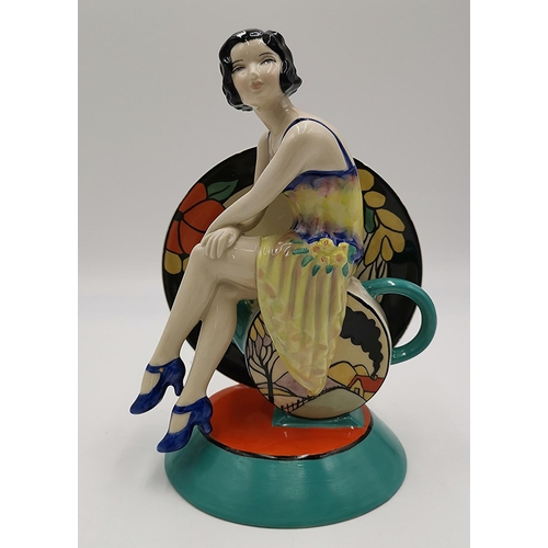 715 - PEGGY DAVIES STUDIO Large 23cm CHARACTER FIGURINE 