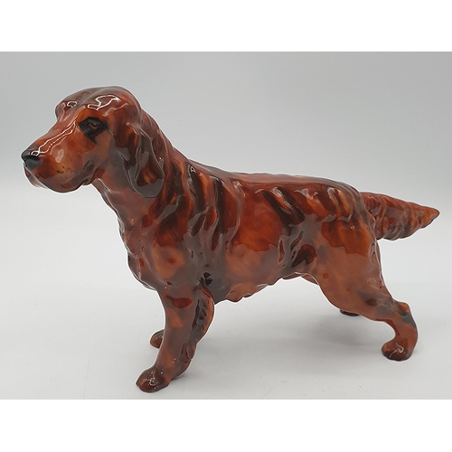 817 - ROYAL DOULTON MODEL OF A RED SETTER