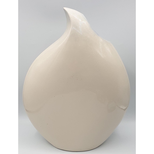 822 - PEGGY DAVIES CERAMICS Large 31cm TEARDROP VASE (Unique One Off Design Signed By Victoria Bourne) (Sl... 